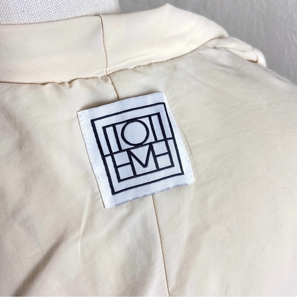 Totême Ivory Padded Belted Down-filled Puffer Coat - Picture 5 of 7